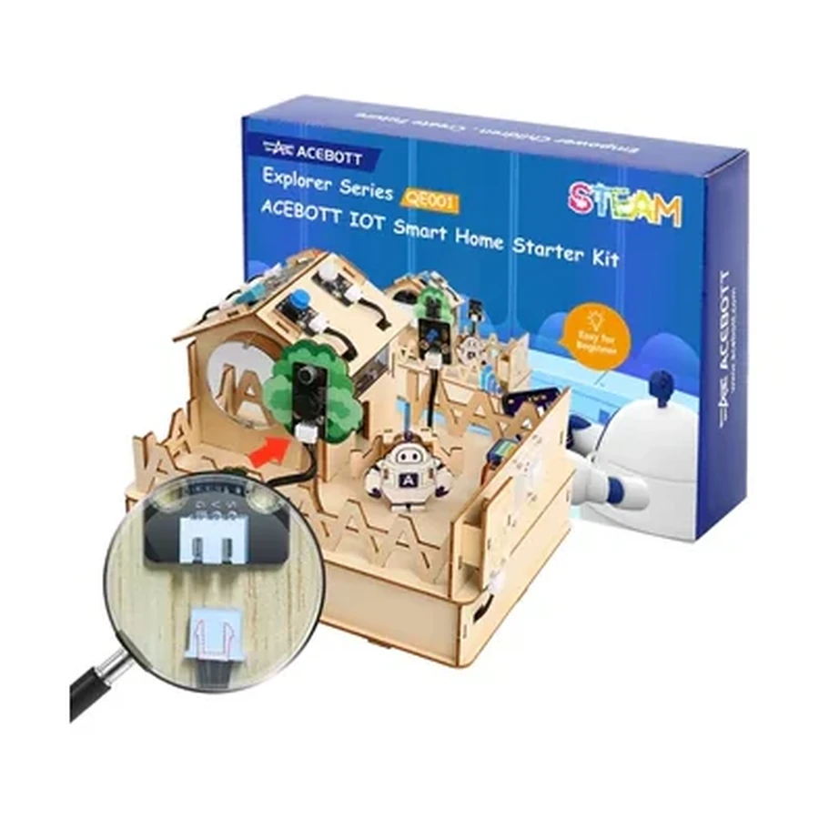 QE001 ESP32 Smart Home IoT Starter Kit educational product