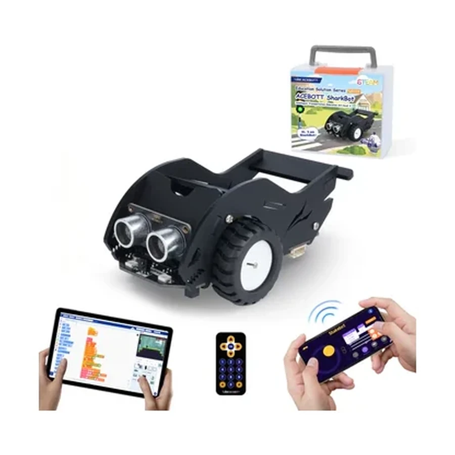 QE028 SharkBot Smart Car Kit educational product