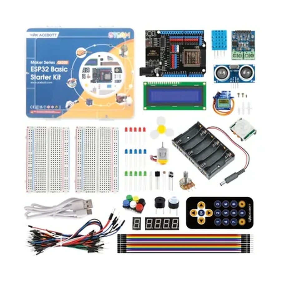 QE200 ESP32 Basic Starter Kit educational product
