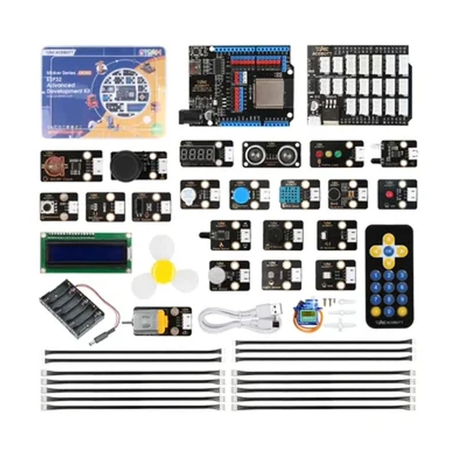 QE202 ESP32 Advanced Development Kit — 26-in-1 educational product