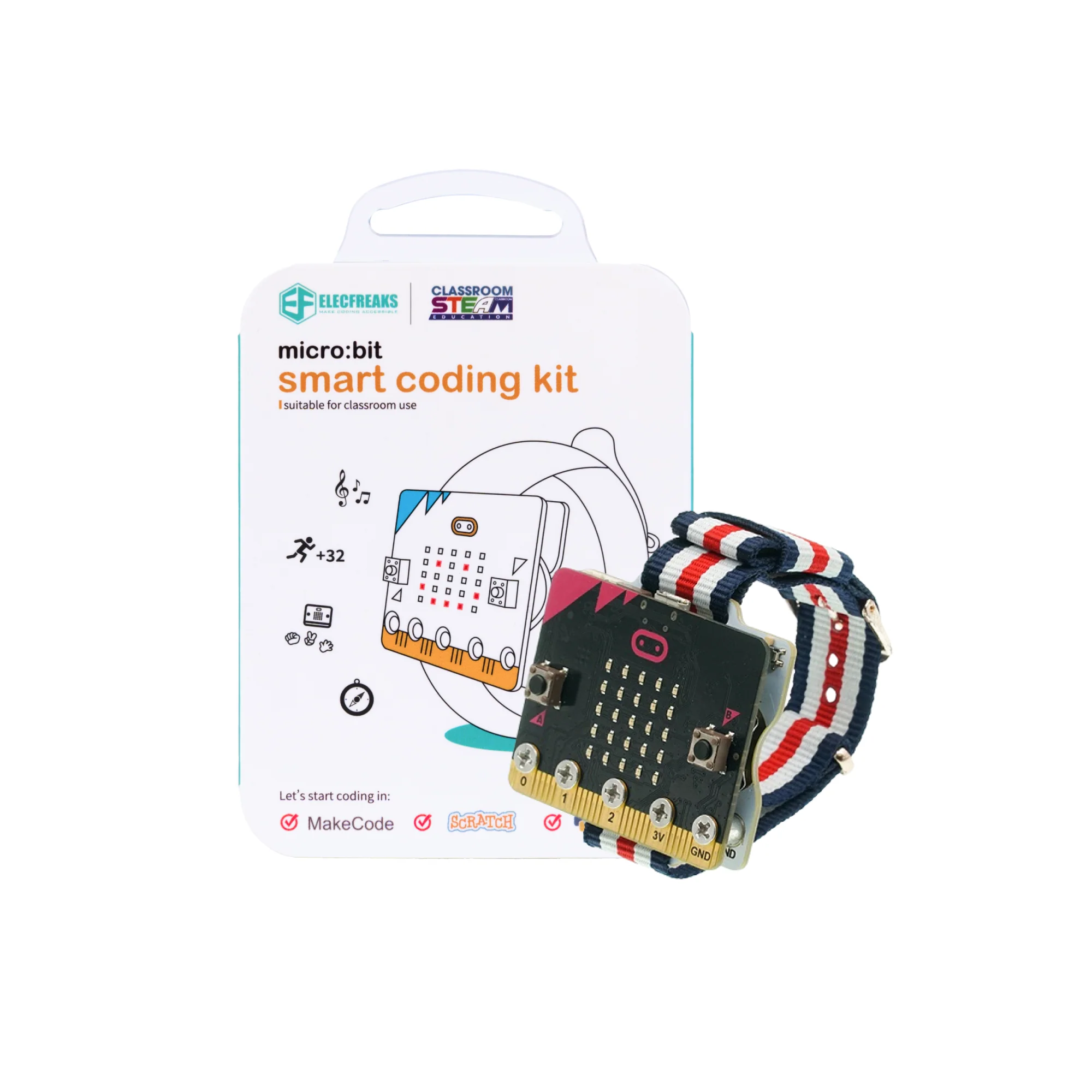 micro:bit Smart Coding Watch Kit educational product