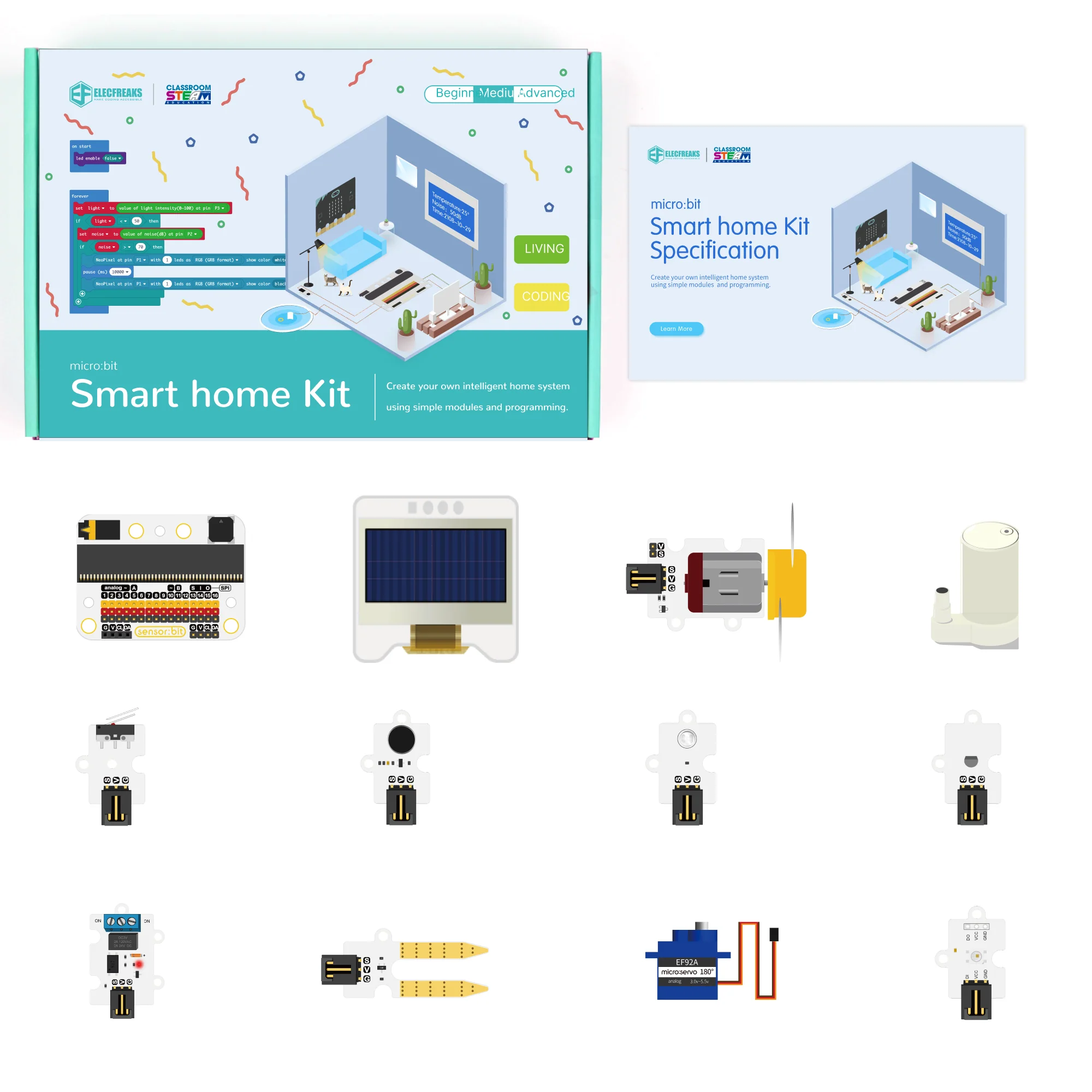 micro:bit Smart Home Kit educational product
