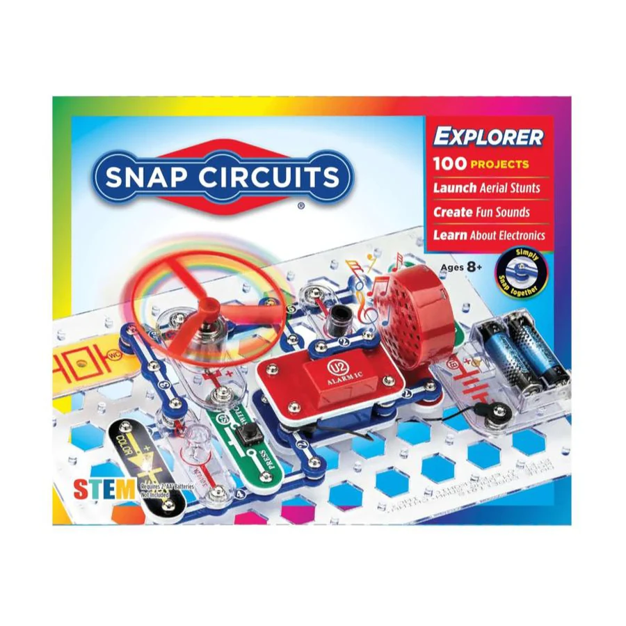 100-Project Electronic Snap-Circuit Kit educational product