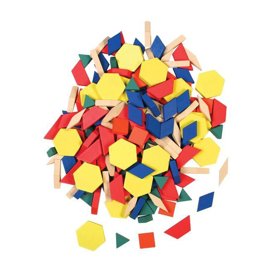 Geometric Pattern Blocks Set educational product