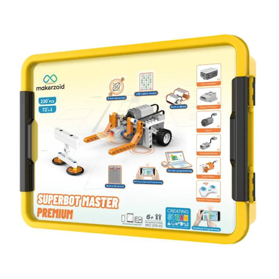 SuperBot Master Premium 72-in-1 Kit educational product