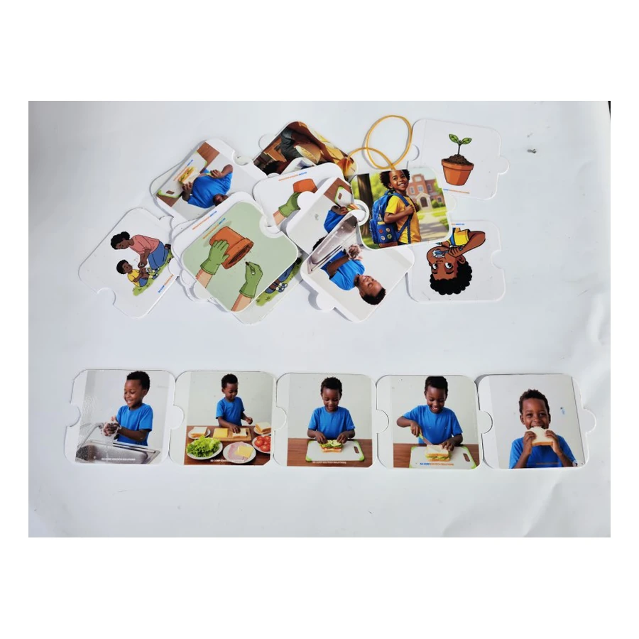 Sequence Cards - Single Theme educational product