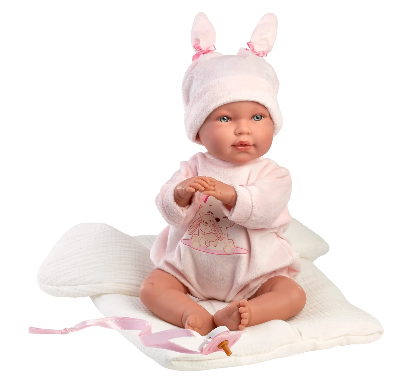 Abril 42cm Baby Girl Doll with Clothing & Sleeping Cushion educational product