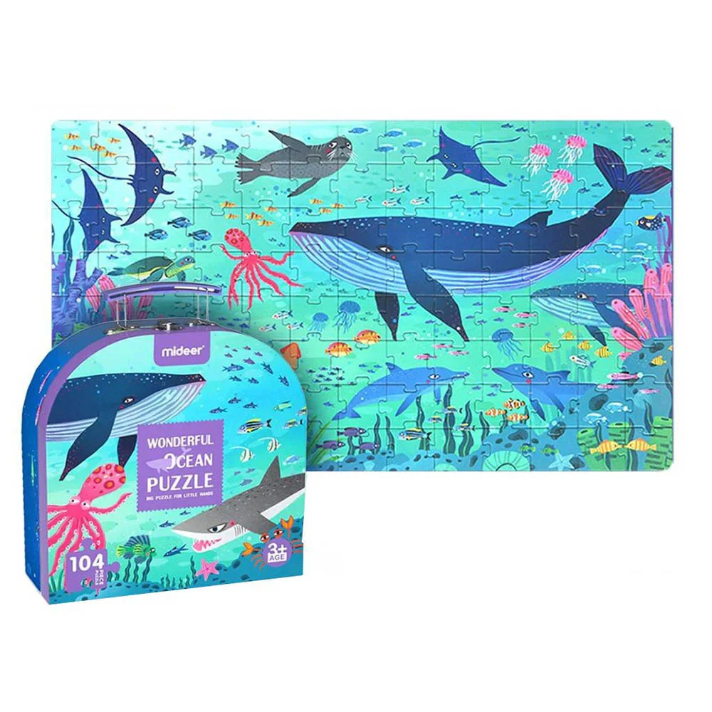 Wonderful Ocean 104 Piece Puzzle educational product