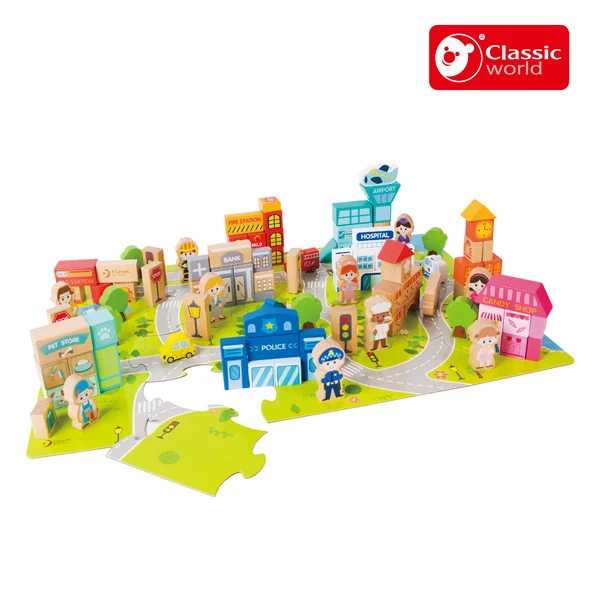 Wooden Community Vehicle Set educational product
