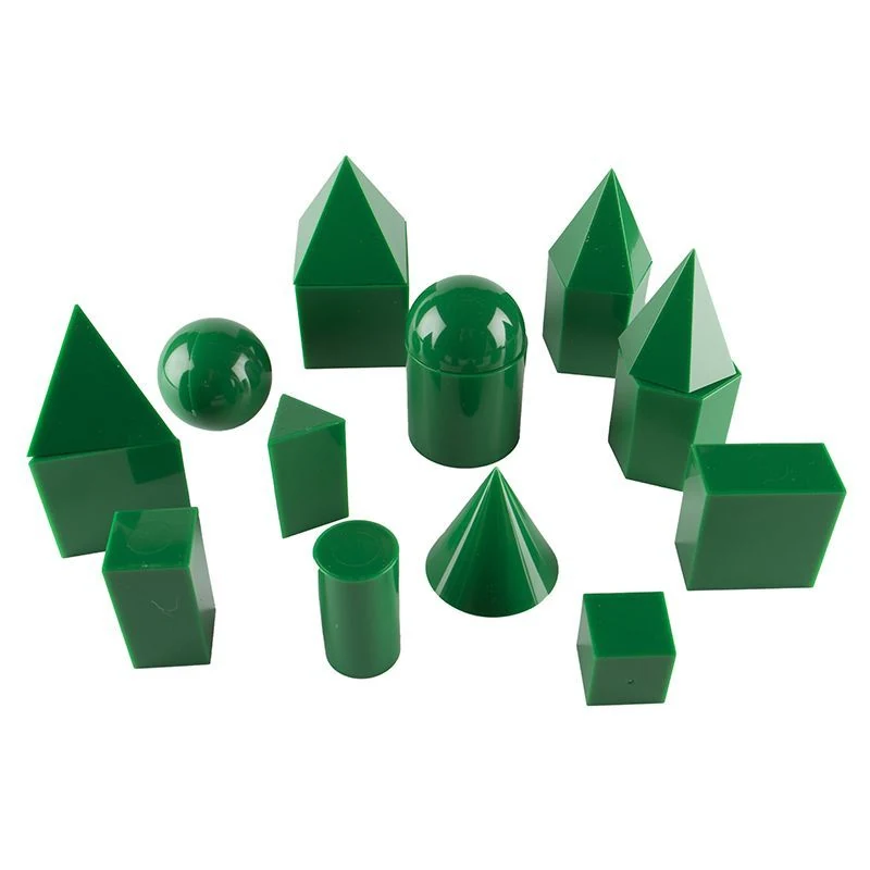 Geometric Solids with Folding Nets educational product