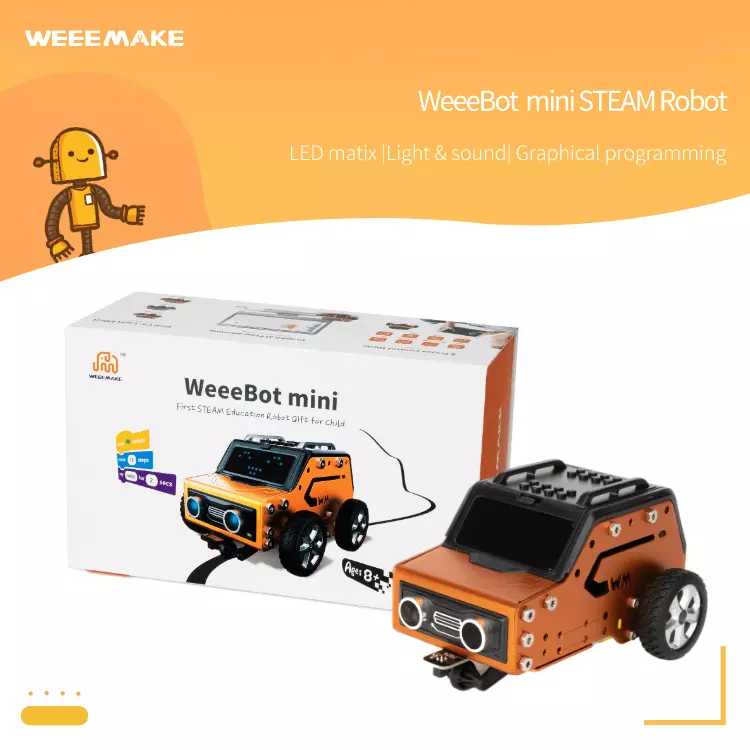 WeeeBot mini STEM Robot V2.0 – Education Version educational product